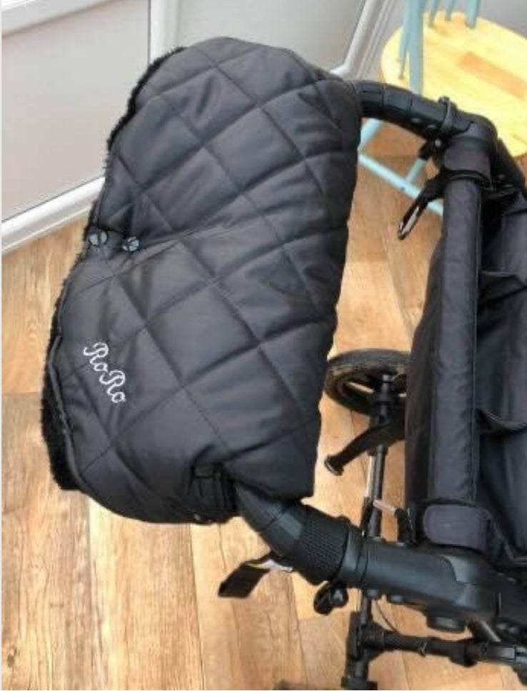 Winter pram handmuffs