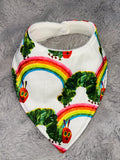 Caterpillar dribble bib