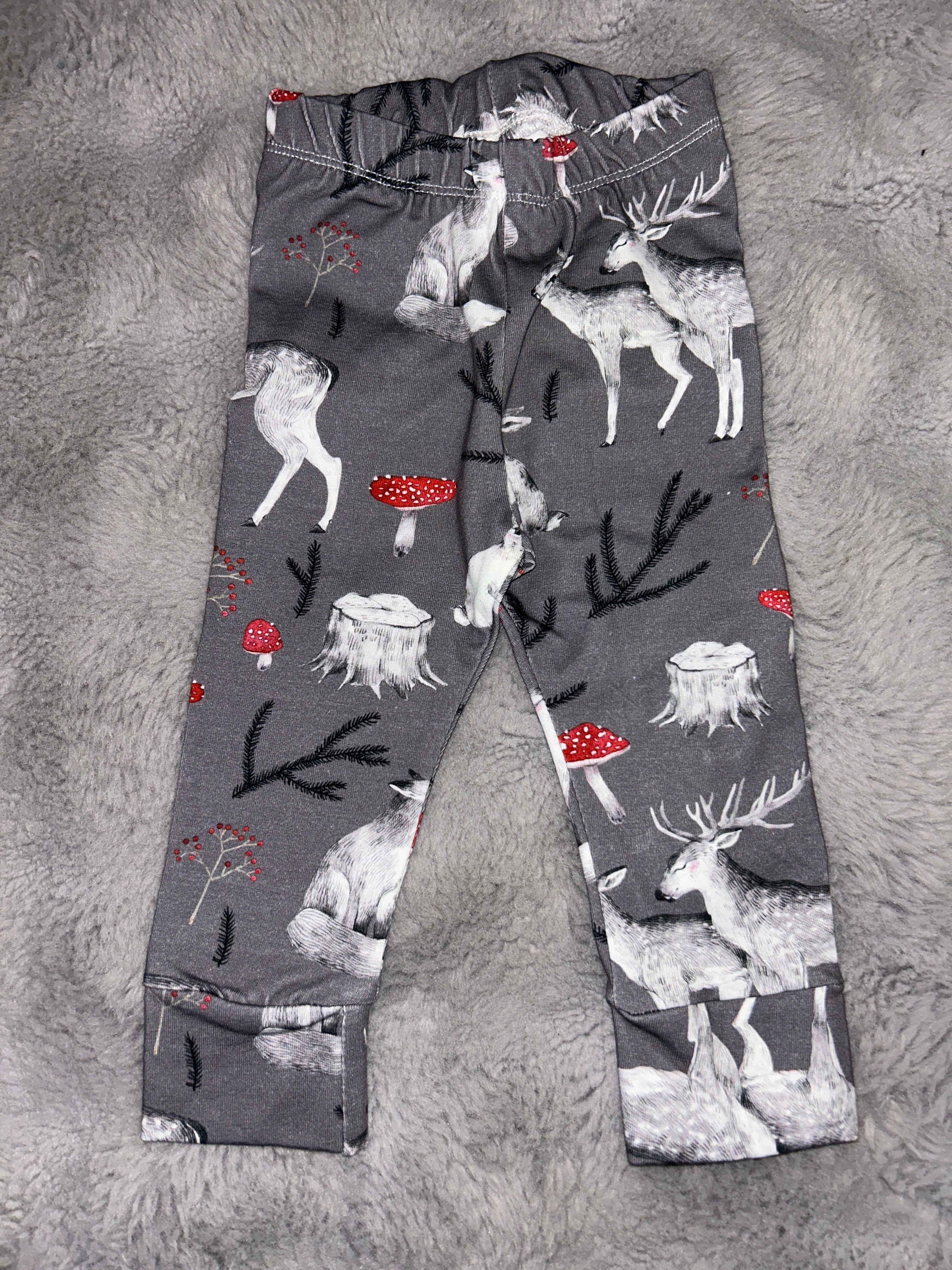 Woodland animals leggings