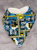 Batman dribble bib