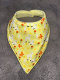 Lemon Lambs Easter dribble bib