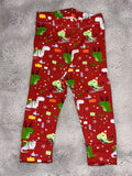 Christmas dinosaurs leggings
