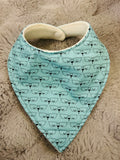 Bears in glasses  dribble bib