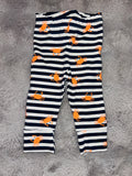 Crabby striped leggings