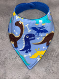 Dinosaurs dribble bib
