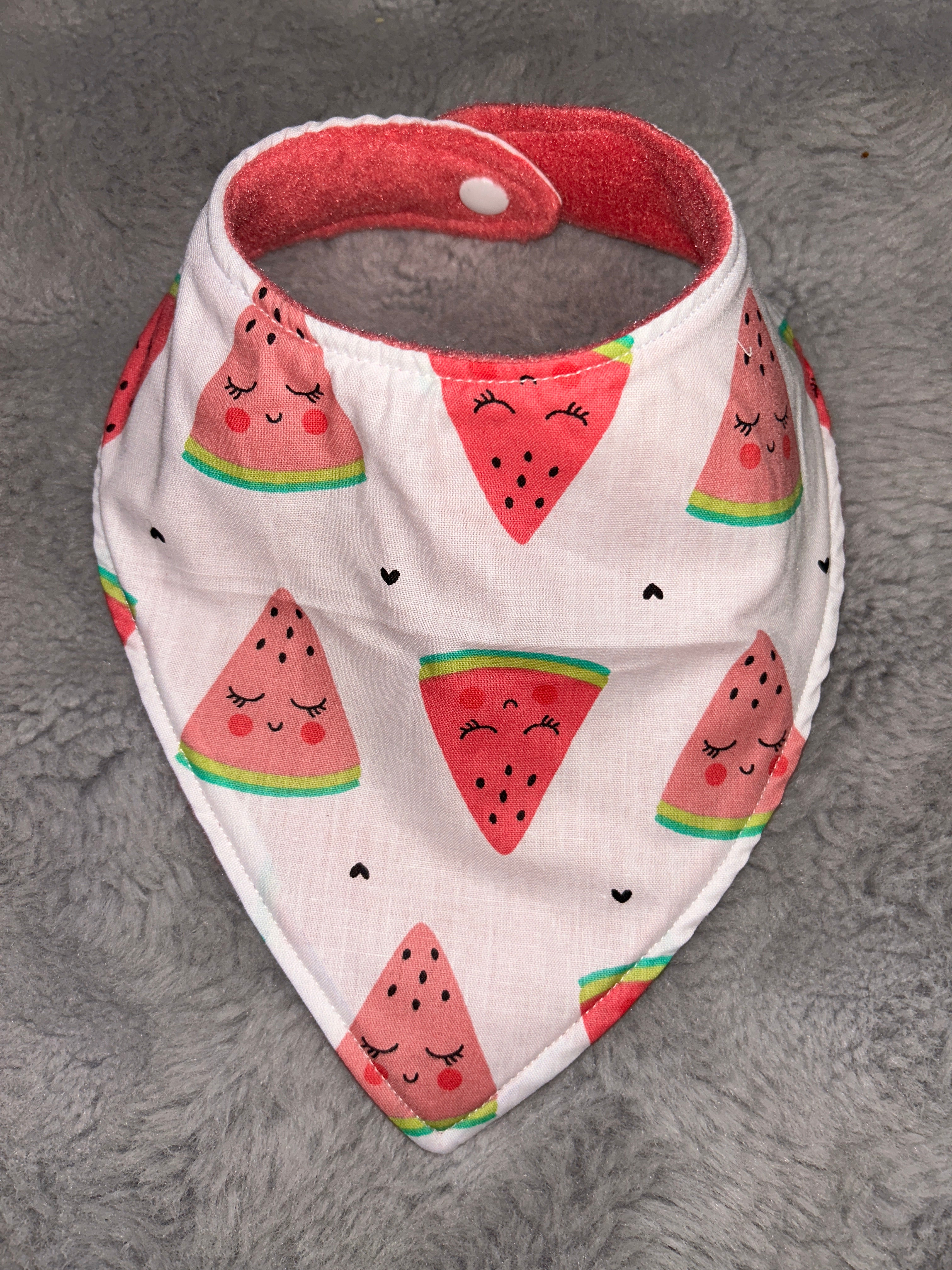 Watermelons dribble bib