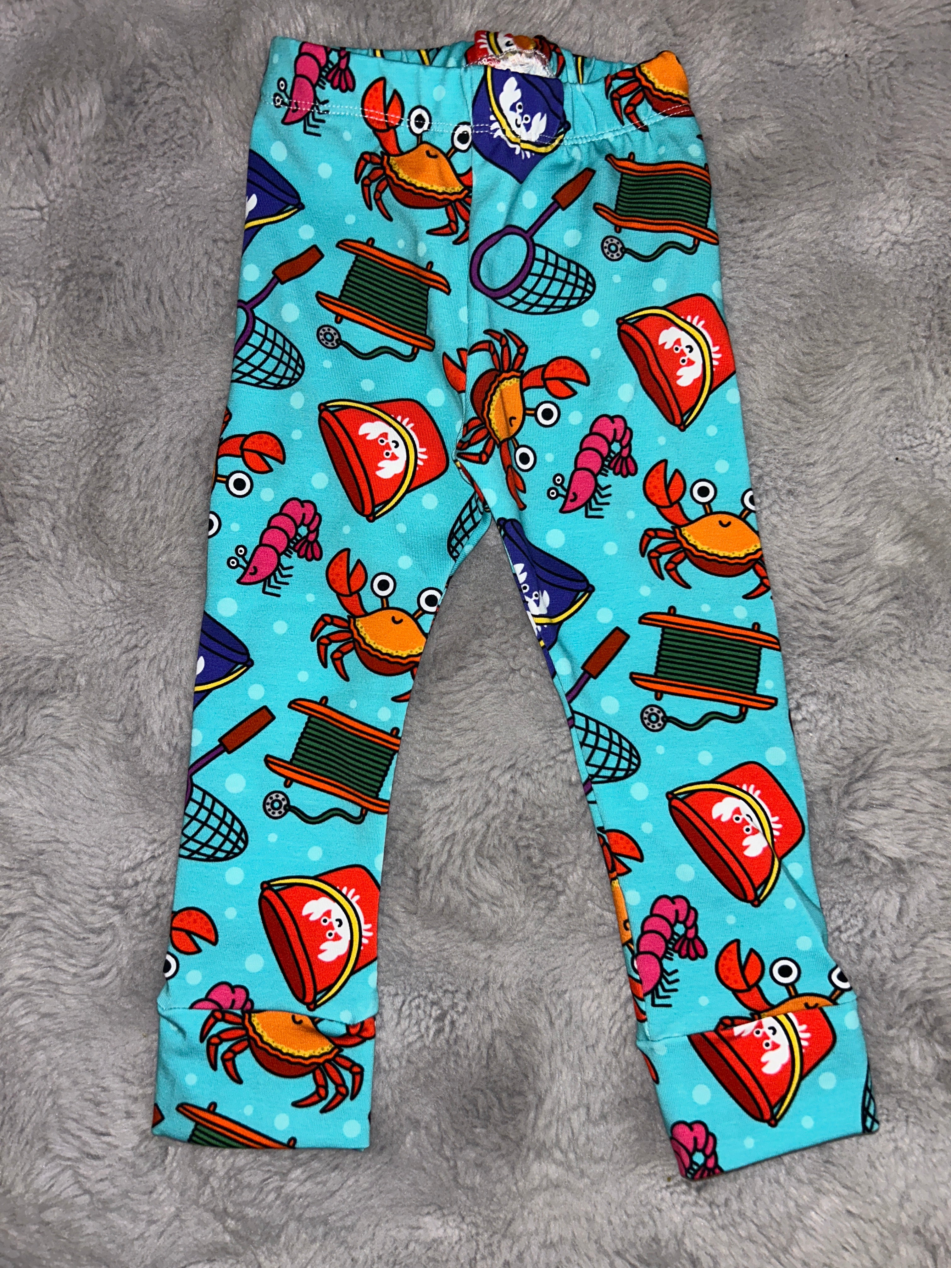 Crabs  leggings 9-12 months