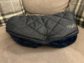Waterproof winter pram handmuff navy/navy