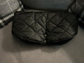 Waterproof winter pram handmuff Black/Black